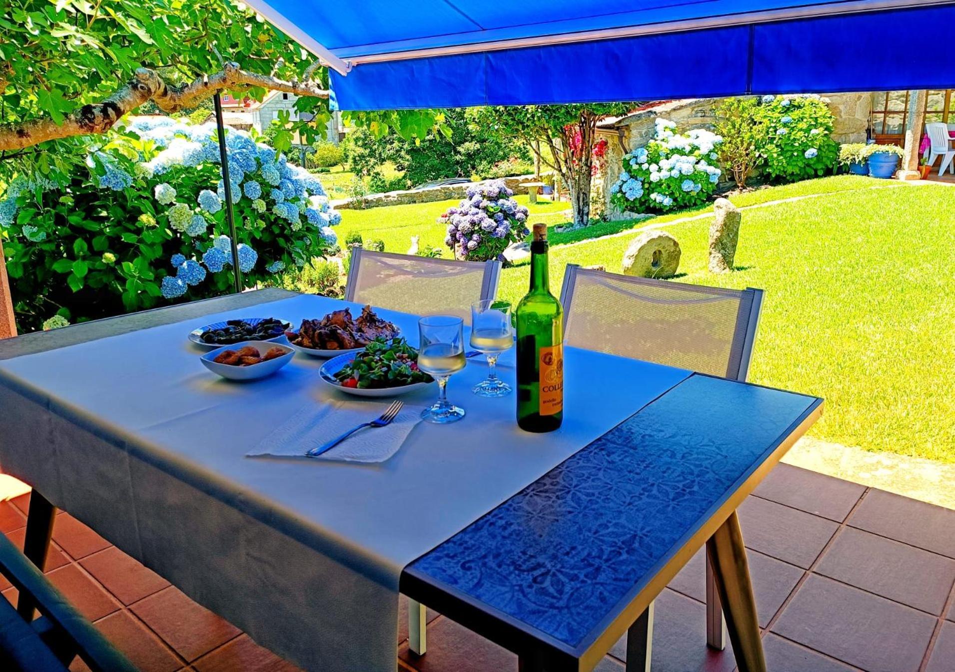 Villa Remanso Azul Moaña Esterno foto